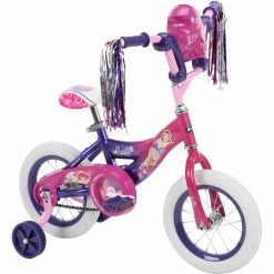 Hot Sale 🎁 Huffy 👧 Girls 12 In. Disney Princess Bike With Bubble Maker ❤️