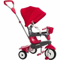 Coupon โจ SmarTrike Breeze Plus Kids Red 4 In 1 Tricycle Push Bike ๐