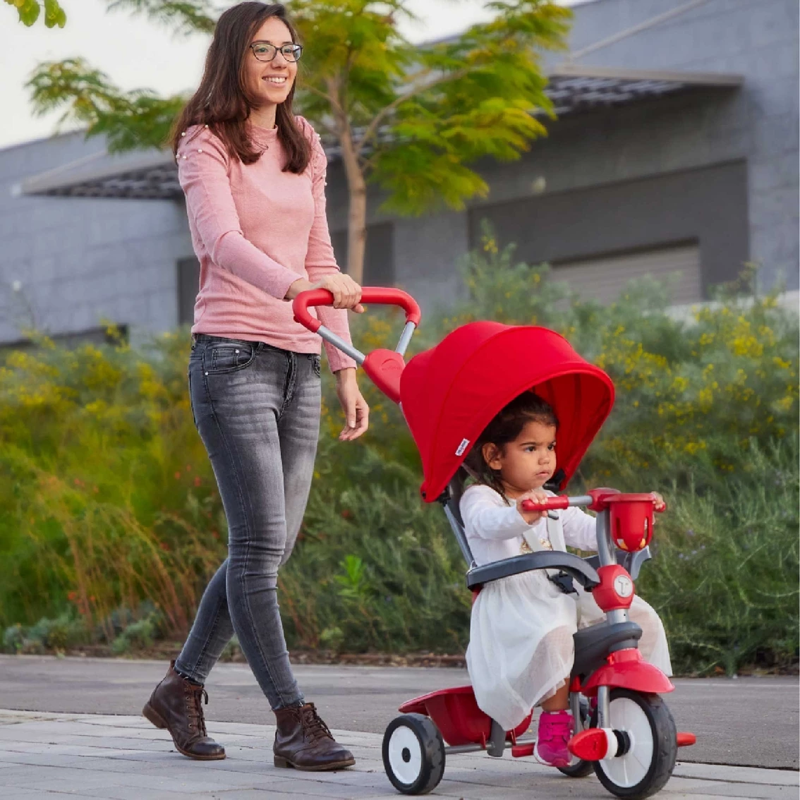 Coupon ✨ SmarTrike Breeze Plus Kids Red 4 In 1 Tricycle Push Bike 😀 5 Coupon ✨ SmarTrike Breeze Plus Kids Red 4 In 1 Tricycle Push Bike 😀 - Image 3