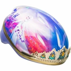 Budget 🎉 Bell Sports Child Frozen 3D Anna Tiara Helmet 🤩