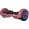 Brand new ⌛ GlareWheel Pink Spider Built In Bluetooth Speaker Hoverboard 🛒 -sports outdoors Sales unnamed file 1664