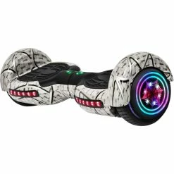 Brand new ๐ GlareWheel White Spider Built In Bluetooth Speaker Hoverboard ๐ฅ