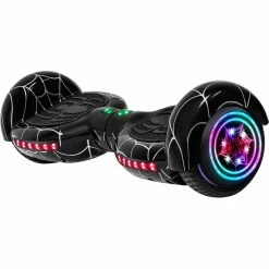 Outlet ๐คฉ GlareWheel Spider-Man Built In Bluetooth Speaker Hoverboard โค๏ธ