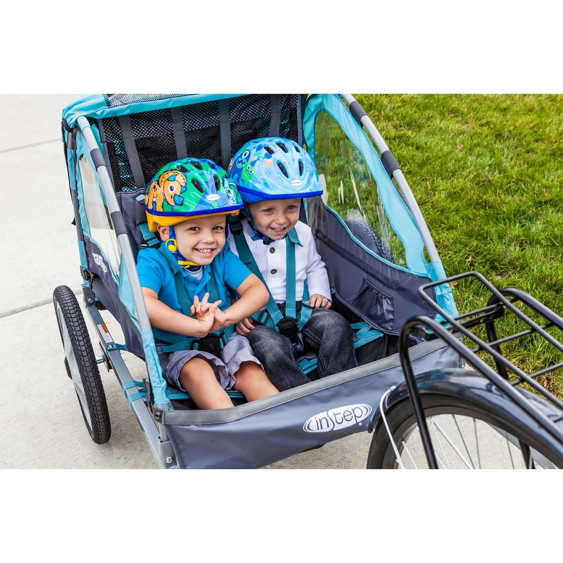 Best Sale 🥰 InStep Take 2 Bike Trailer Double By Schwinn 👏 6 Best Sale 🥰 InStep Take 2 Bike Trailer Double By Schwinn 👏 - Image 4