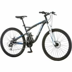 New 😀 Mongoose Men's Detour 26 In. Full Suspension Mountain Bike ❤️