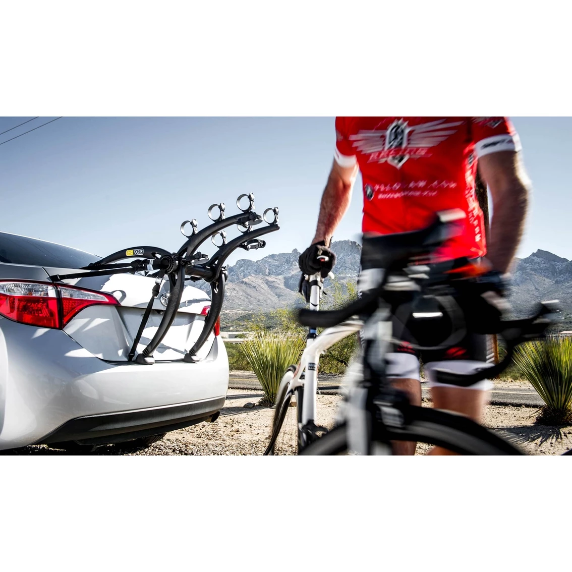 Outlet 😉 Saris Bones 3-Bike Trunk Rack 🎉 5 Outlet 😉 Saris Bones 3-Bike Trunk Rack 🎉 - Image 4