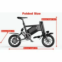 Best reviews of 😍 GlareWheel Urban Fashion High Speed Foldable EB-X5 Electric Bike 👍 -sports outdoors Sales unnamed file 611