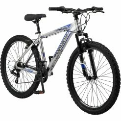 Promo ❤️ Mongoose Men's Flat Rock 26 In. Front Suspension Mountain Bike 🌟